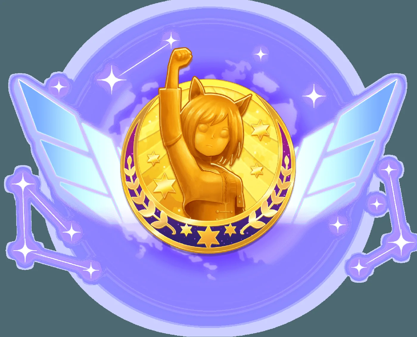 Illustrazione ufficiale dell'evento Champions Meeting Umamusume